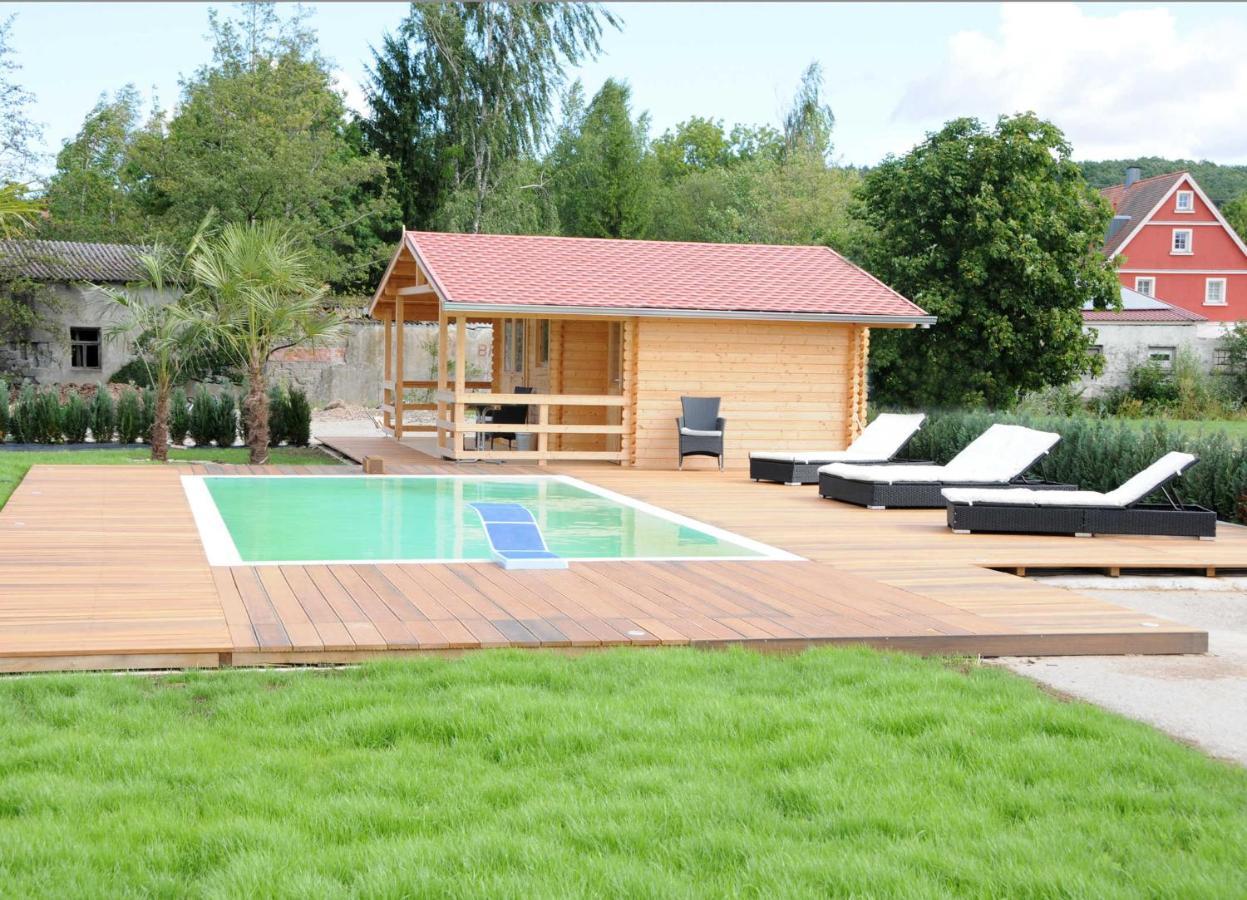 Caseti 5_ Ferienwohnungen _ Rothen Oberdachstetten Exterior foto